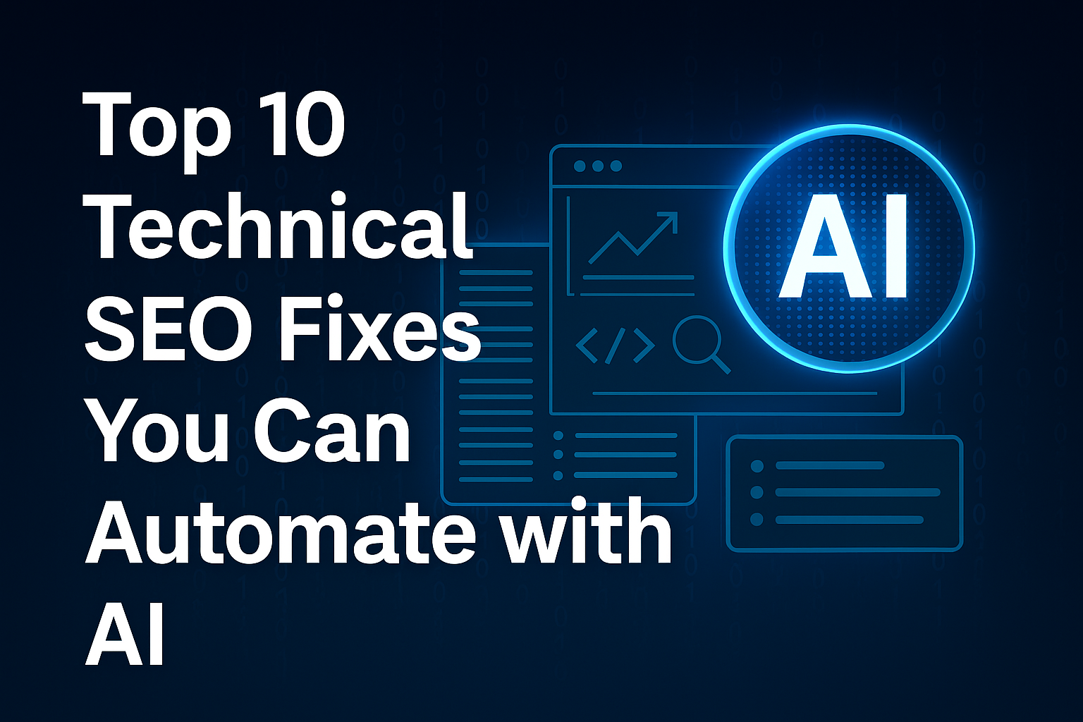 top 10 technical SEO Fixes