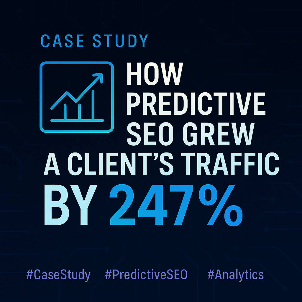 Case Study Seo Grew a clients traffic